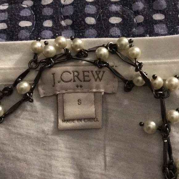 NWOT j.crew cream shirt - Picture 2 of 6